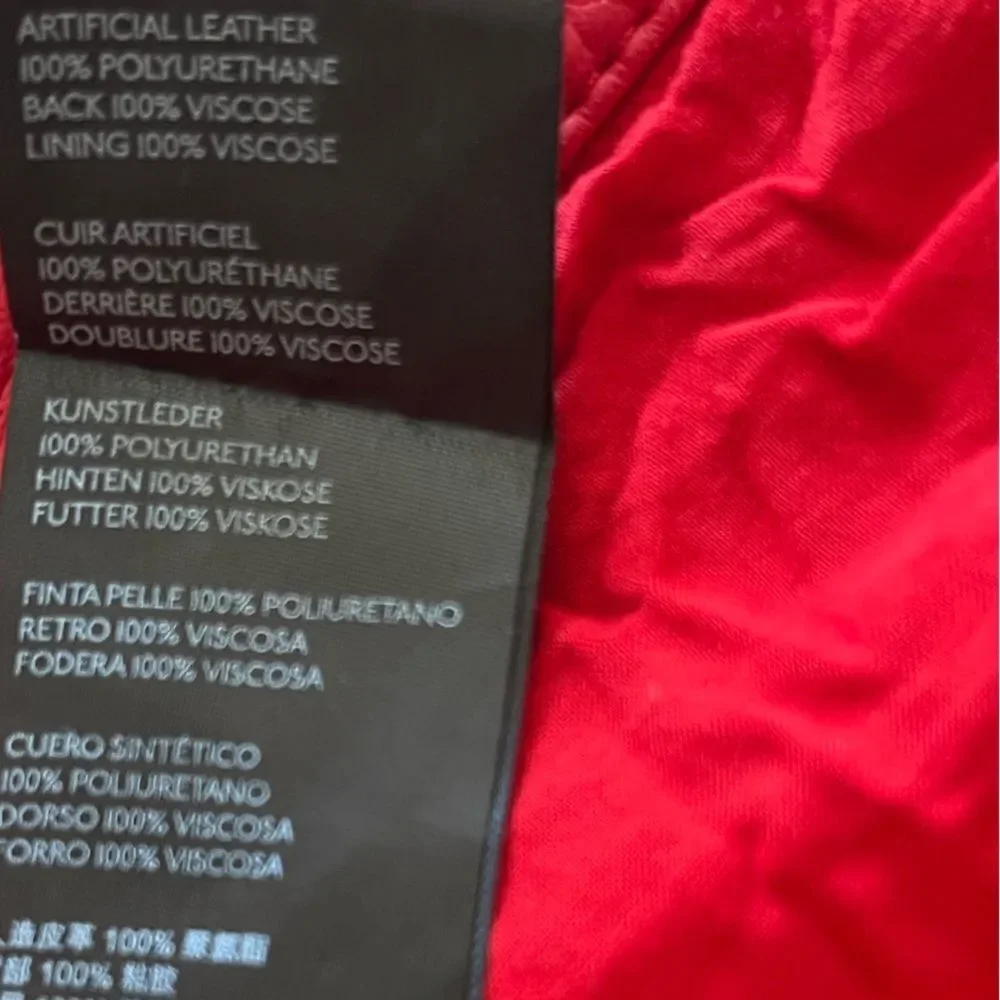 FREE PEOPLE vegan Leather Midnight Magic Skirt